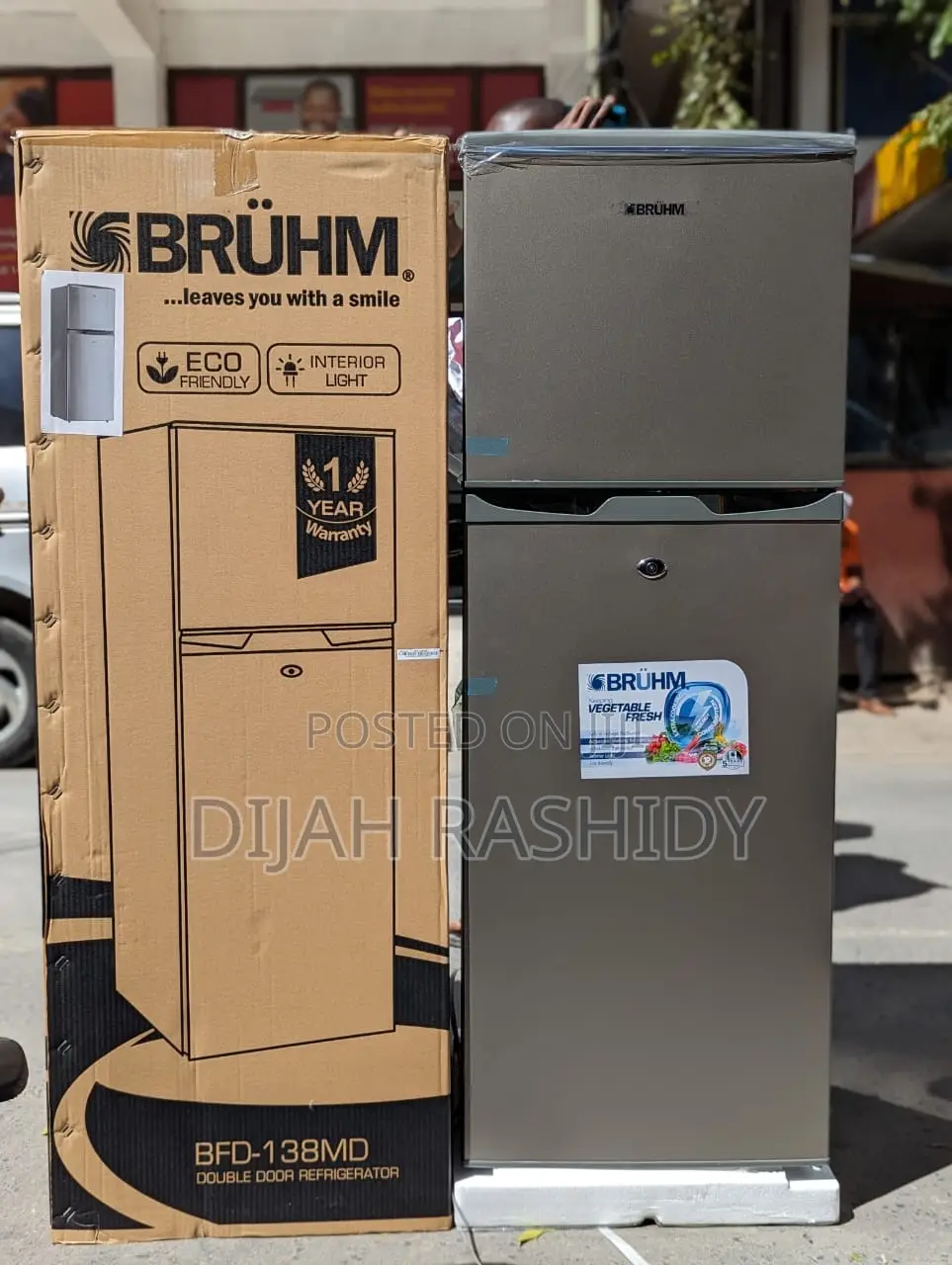 Bruhm Fridge Liter 138 