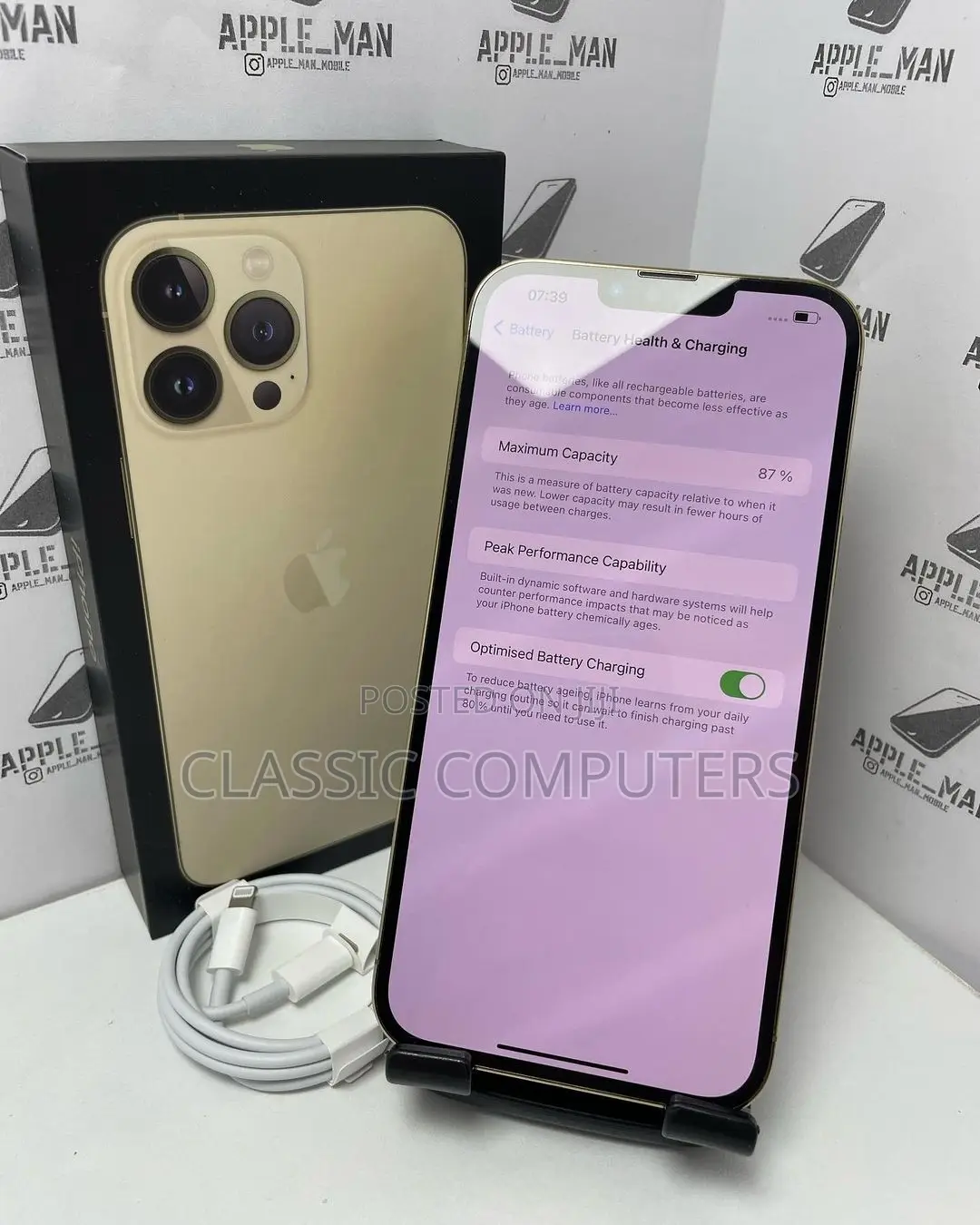 New Apple iPhone 12 Pro Max 256 GB Gold