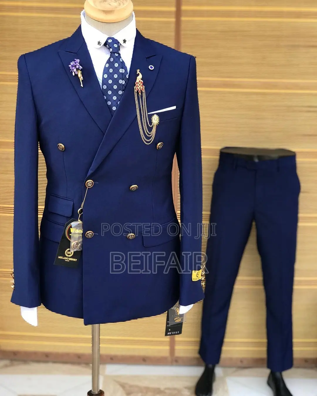 Suti Za Kiume | Six Buttons | Men's Suits