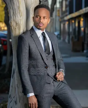 Suti Za Kiume | Men's Suits | Dark Gray