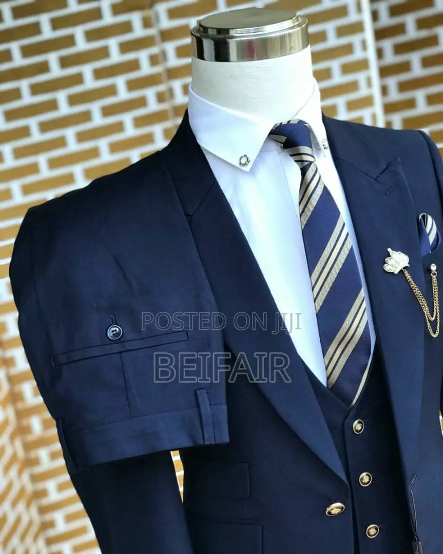 Suti Za Kiume | Men's Suits | Dark Blue Suits