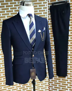 Suti Za Kiume | Men's Suits | Dark Blue Suits