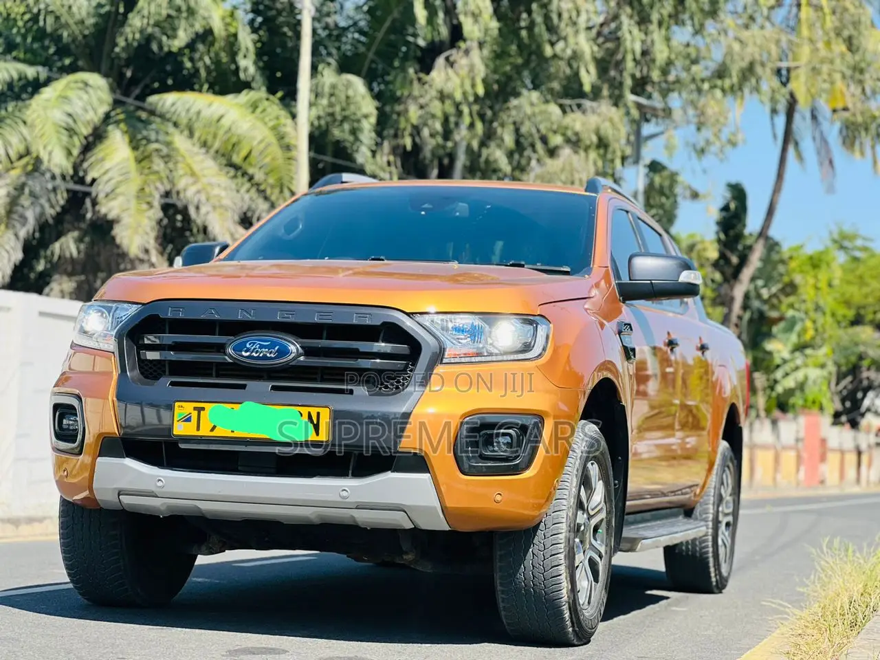 Ford Ranger 2021 Orange