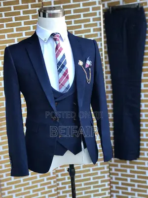 Suti Za Kiume | Men's Suits | Navy Blue