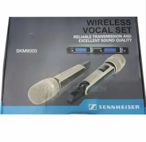 2 Channel 
Microphone
Skm9000
Wireless
Sennheiser