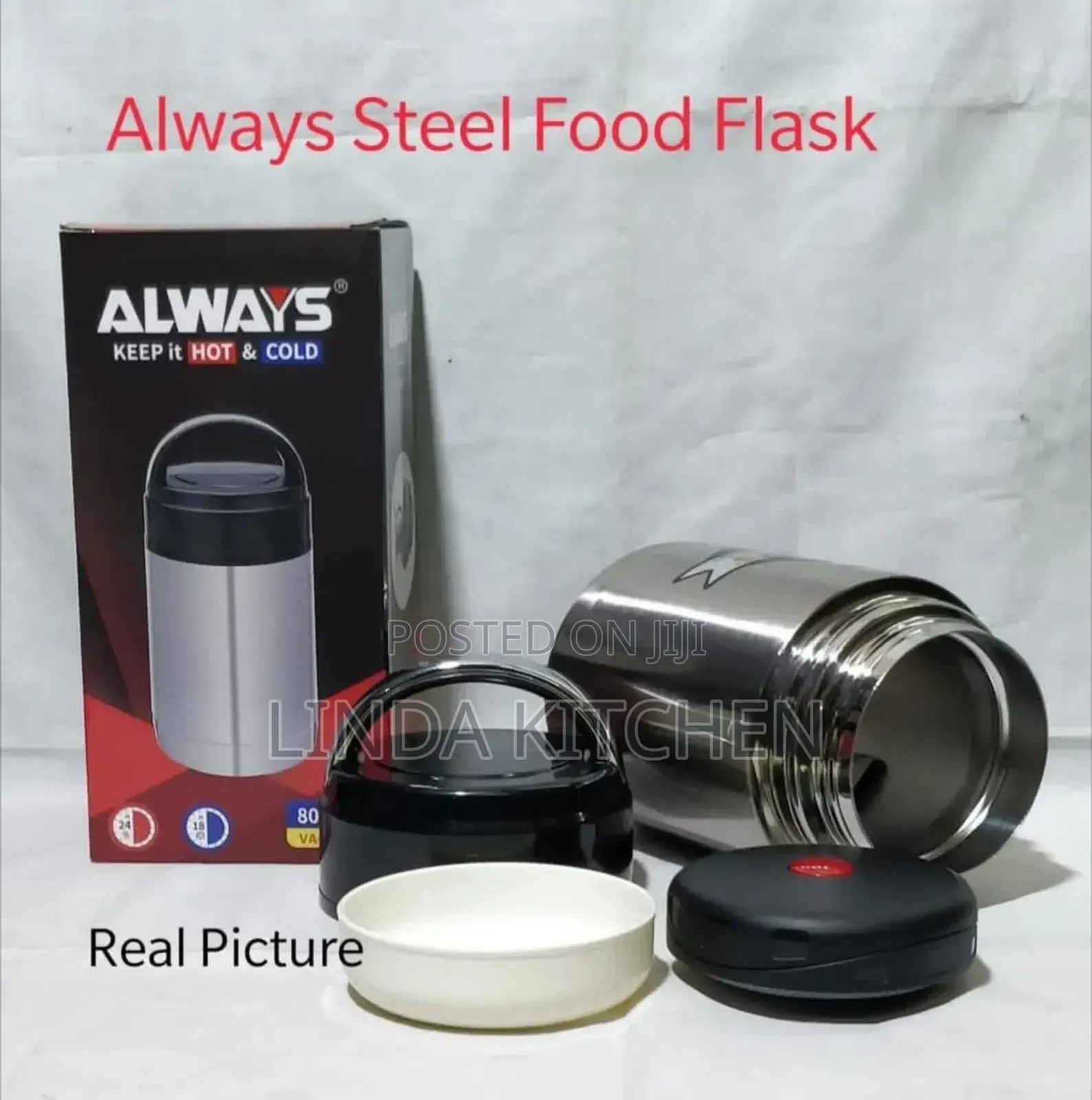 Always Steel Food Flask