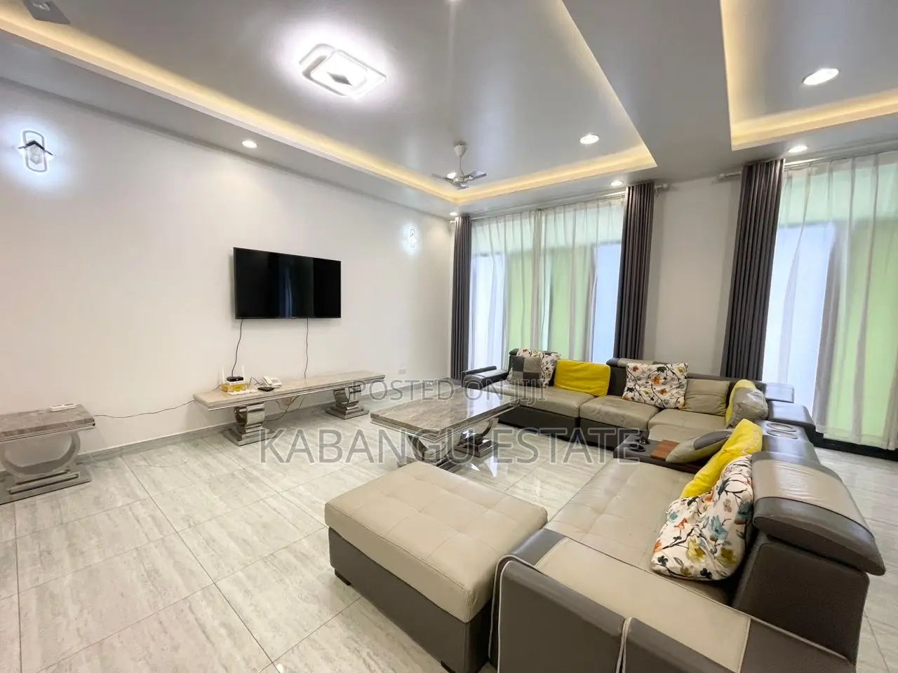 Furnished 3bdrm Apartment in Msasani, Kinondoni for rent