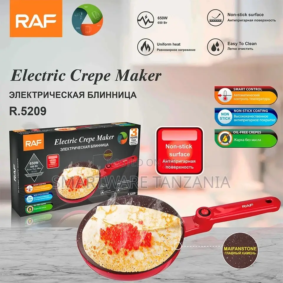 Breakfast Machine Electric Crispy Egg Roll Maker