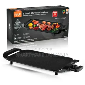 Electric Grills Indoor Barbeque BBQ Grill Ceramic Smokeless