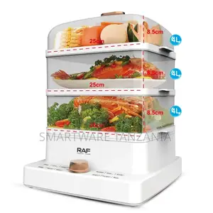 Food Steamer 3 Tier Electric Vegetable Steamer Digital Steam