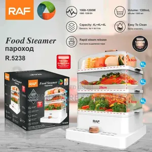 3 Tier Food Steamer For Cooking, Fast Cooking Steamer