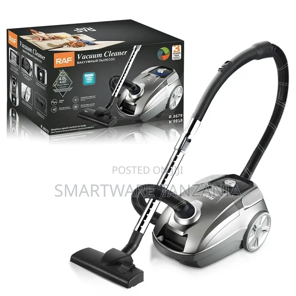 Bagless Canister Vacuum Cleaner, Lightweight Vac For Carpets