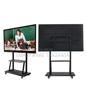 LCD LED Flat/Curved Panel Screen Tvs, Tilt TV Cart
