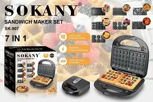 3 IN 1 Multifunctional SANDWICH MAKER (Grill ,Toast, Waffle)