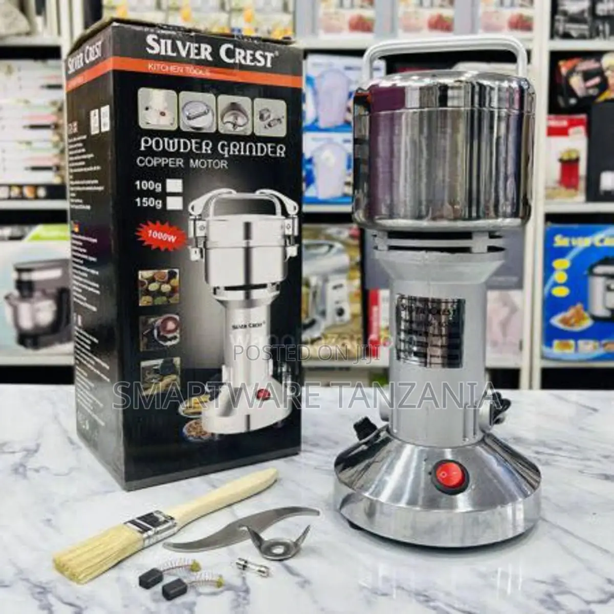 Electric Stainless Steel Grinder Cereals Corn Flour Machine