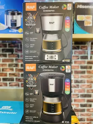 Coffee Machine In Black, Mini Filter Coffee Machine