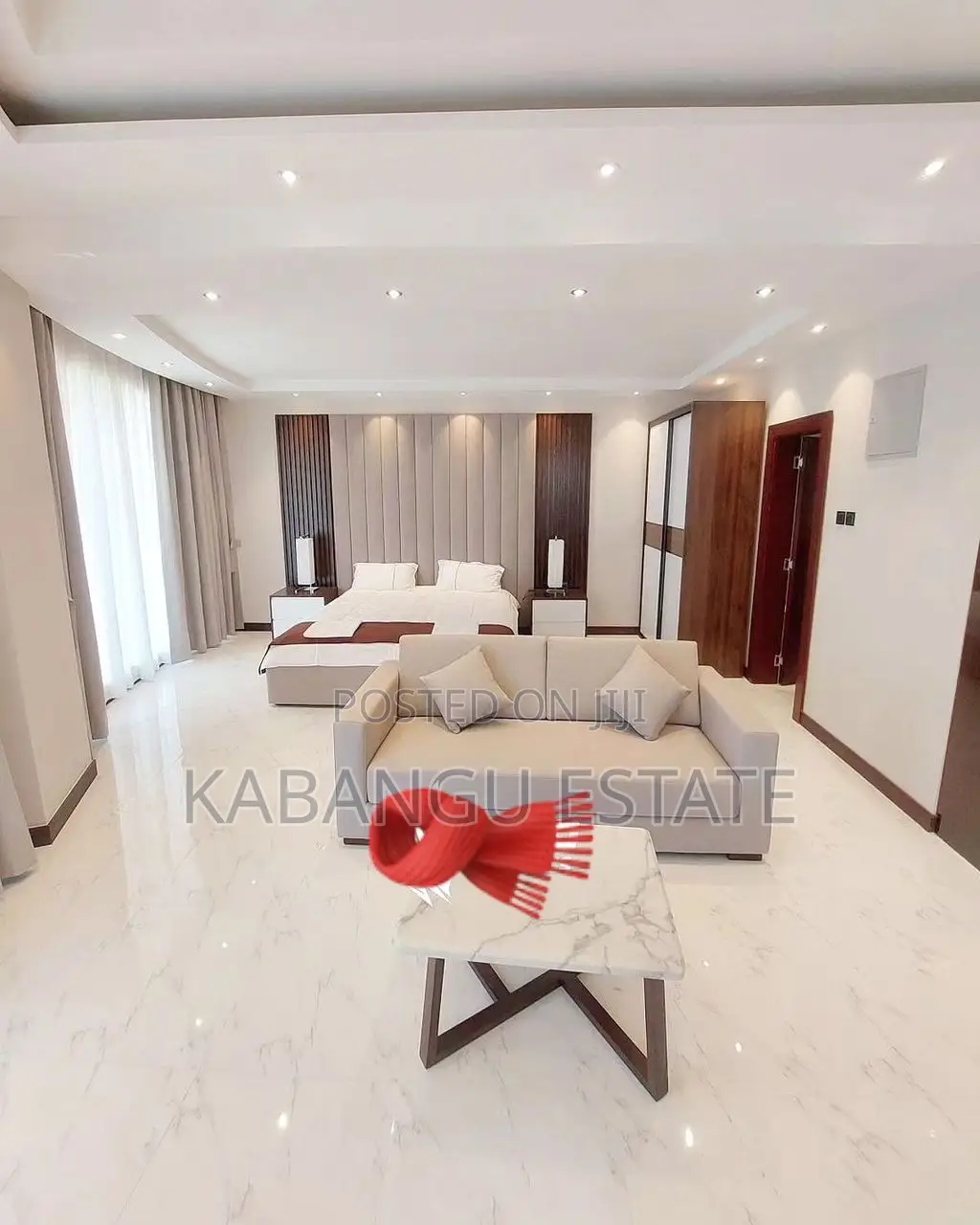 Furnished Studio Apartment in Masaki, Kinondoni for rent