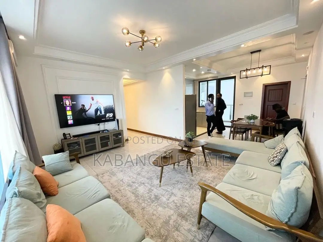 Furnished 3bdrm Apartment in Mikocheni, Kinondoni for rent