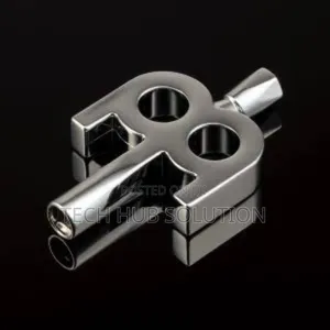Drum Key Lock-Black Metal