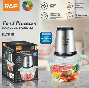 Food Processor And Blender With 2 Speeds, Home Kitchen Food