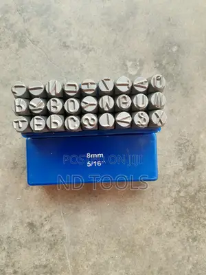 Fine Steel Letter Punch 8MM