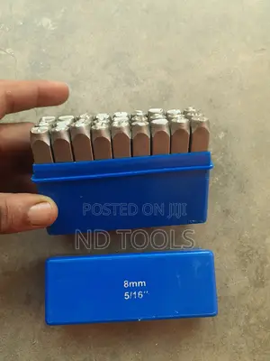 Fine Steel Letter Punch 8MM