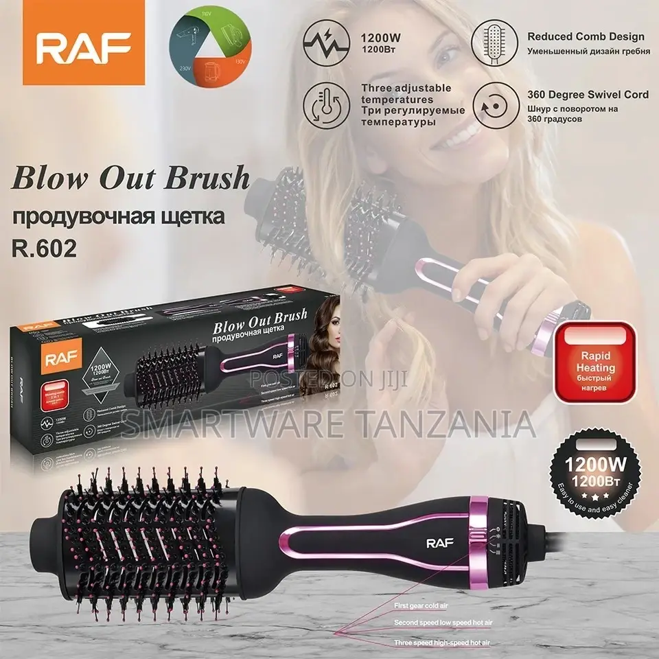 Blow Dryer, Ceramic Straightener, Curler Hot Comb