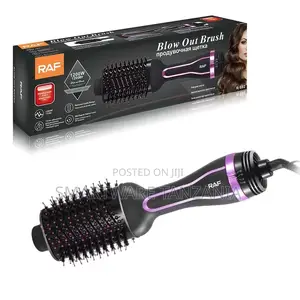 Professional Hot Air Brush With Negative Ion Anti-frizz Blow