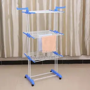 3 Layer Cloth Drying Stand for Balcony Cloth Dryer Stand