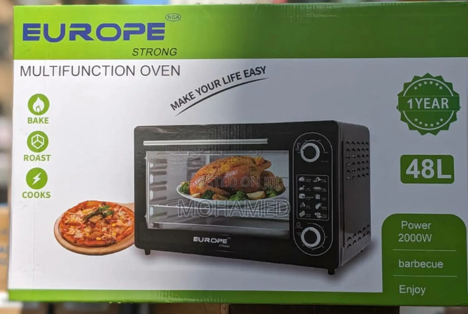 Europe Strong Oven 48L