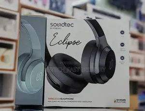 Soundtec Porodo Eclipse Wireless Headphone High-Clarity Mic