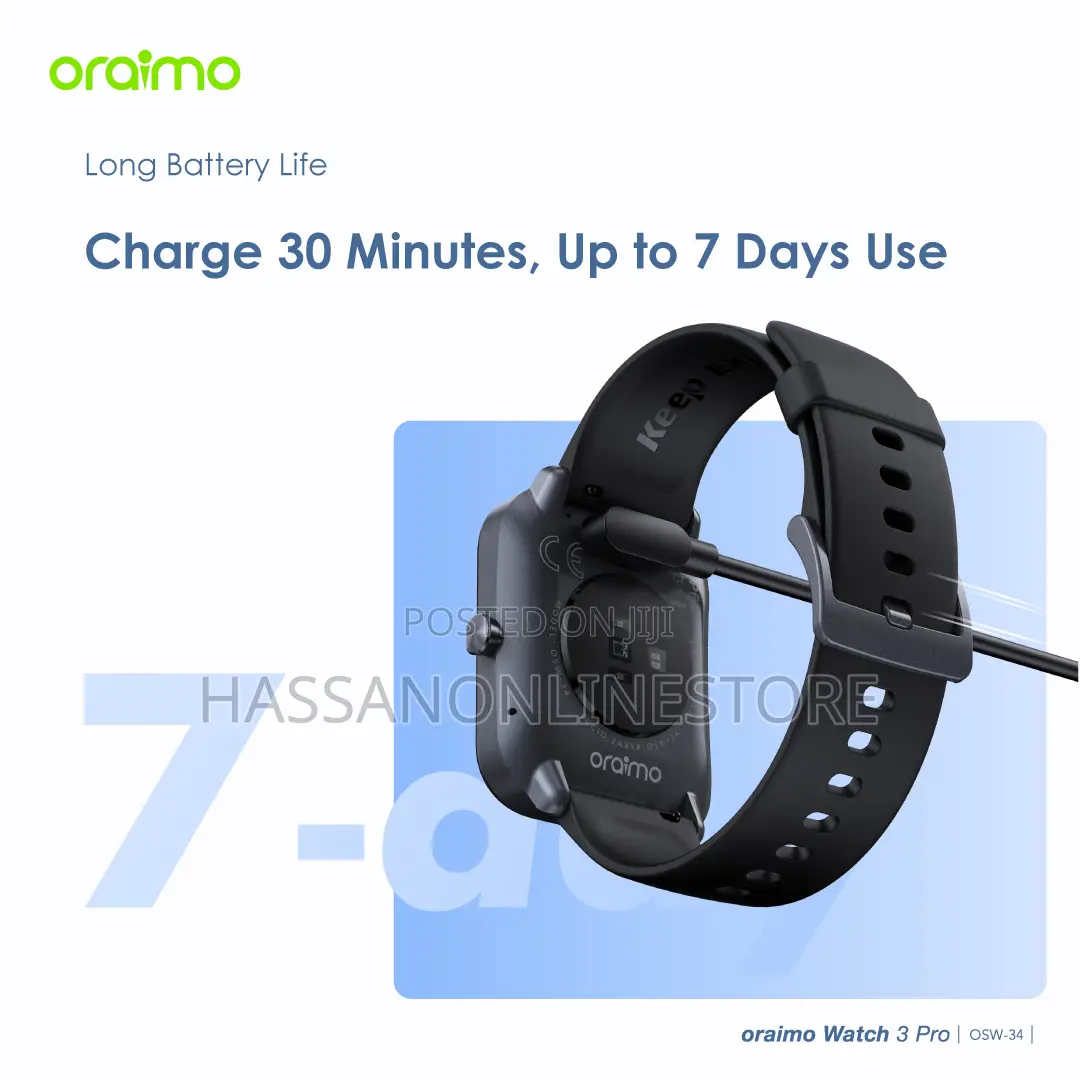 Oraimo Watch 3 Pro 1.83'' LCD IP68 Smart Watch