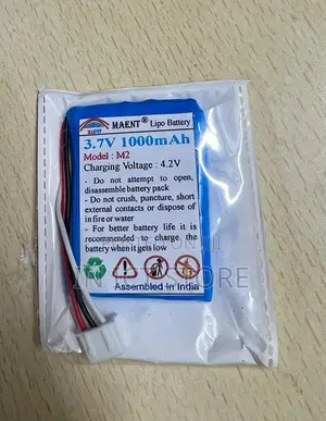 Maent 3.7V 1000mah Replacement Lipo Polymer Battery