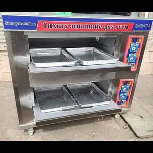 Commercial Gas Oven 2 Deck 4 Trays