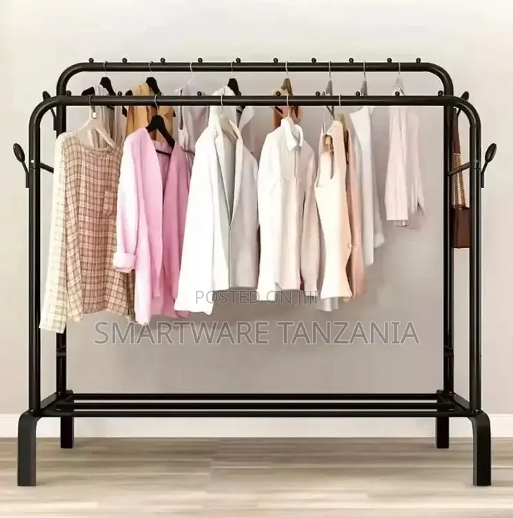 Heavy Duty Coat Rack Hanger Coat Clothing Rails Clothes Rack