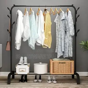 Garment Rack Freestanding Hanger Bedroom Clothing Rack