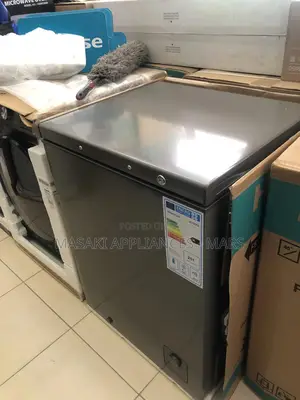 New Hisense 142 Liter Chest Freezer H175cfs Silver / Grey