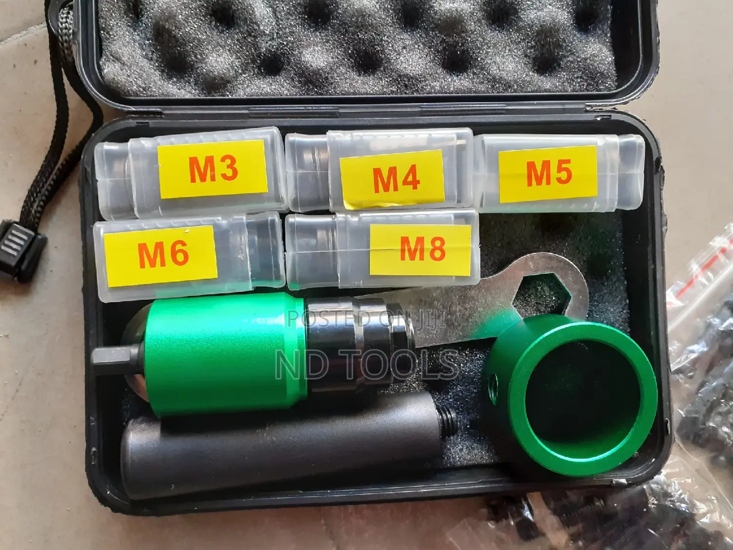 Rivet Nut Drill Adapter (3-8mm)