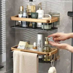 Shower Caddy Bathroom Shelf Bathroom Shower Rack No Drilling