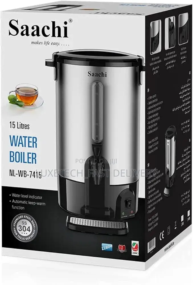 Saachi Water Boiler 15L With Water Level Indicator