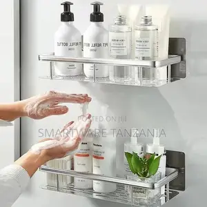 Aluminum Shower Shelves for Hanging Razor, Sponge, Kitchen
