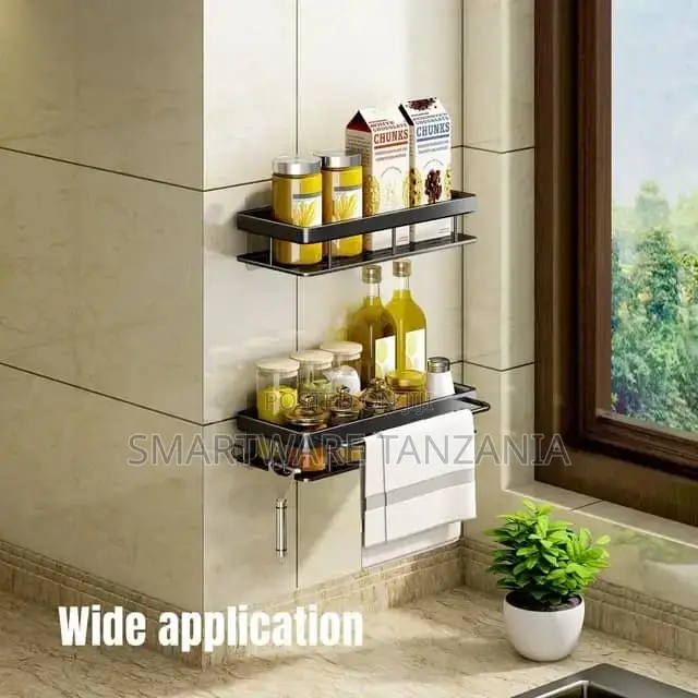 Shower Rack Adhesive Shower Shelves No Drilling Wall Mounted