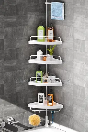 Corner Shower Caddy, Shower Tension Pole Caddy Bathroom Rack