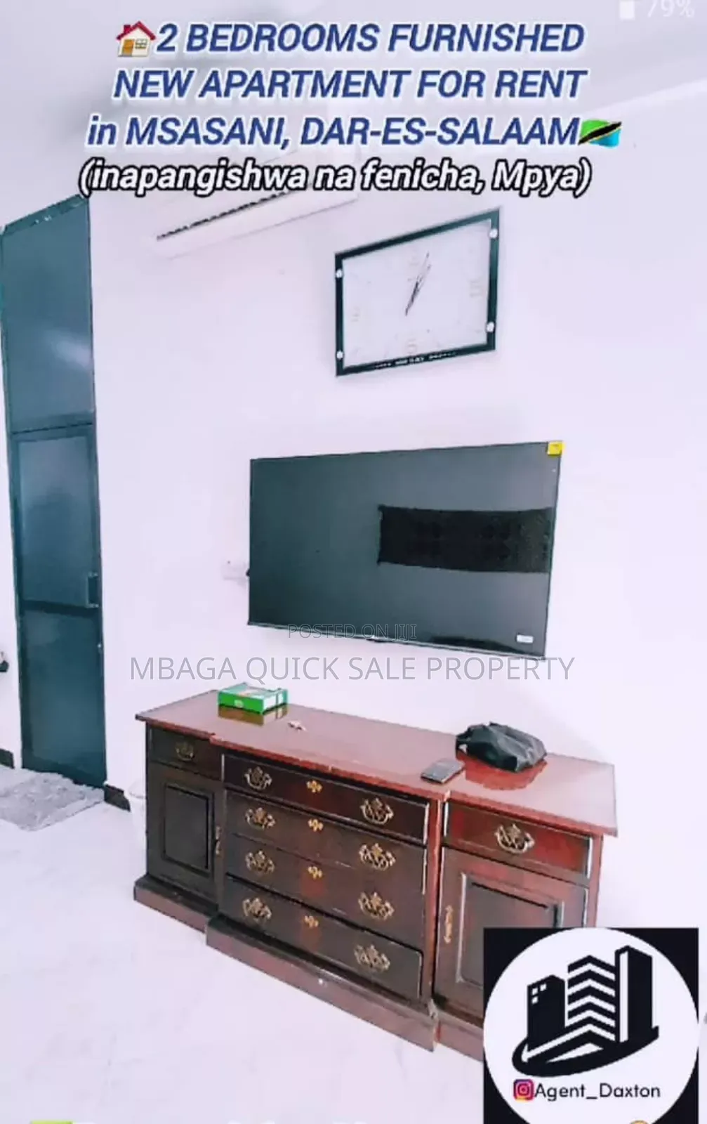 Furnished 2bdrm Apartment in Msasani for rent