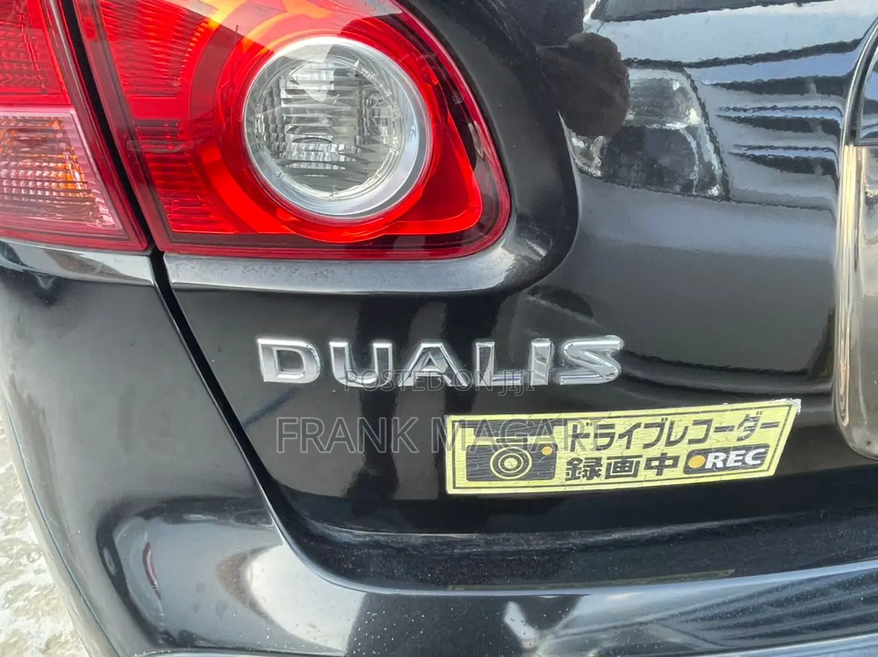 Nissan Dualis 2007 Black