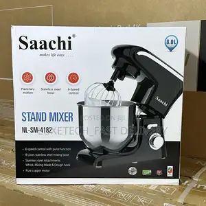 Saachi Stand Mixer 8L Stainless Steel Bowl