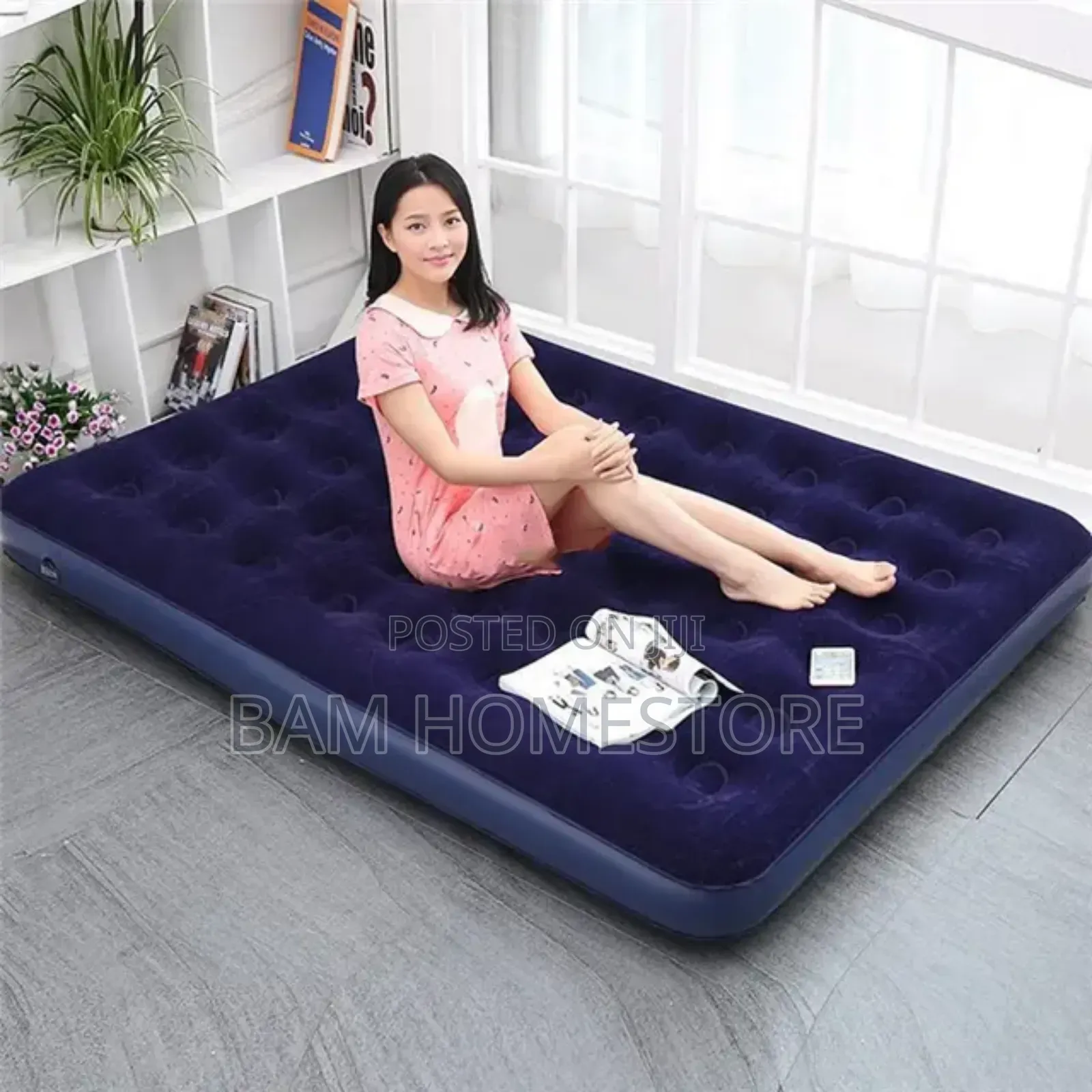 Inflatable Airbed Ya Mtu Mmoja(Ft 2.5*6)