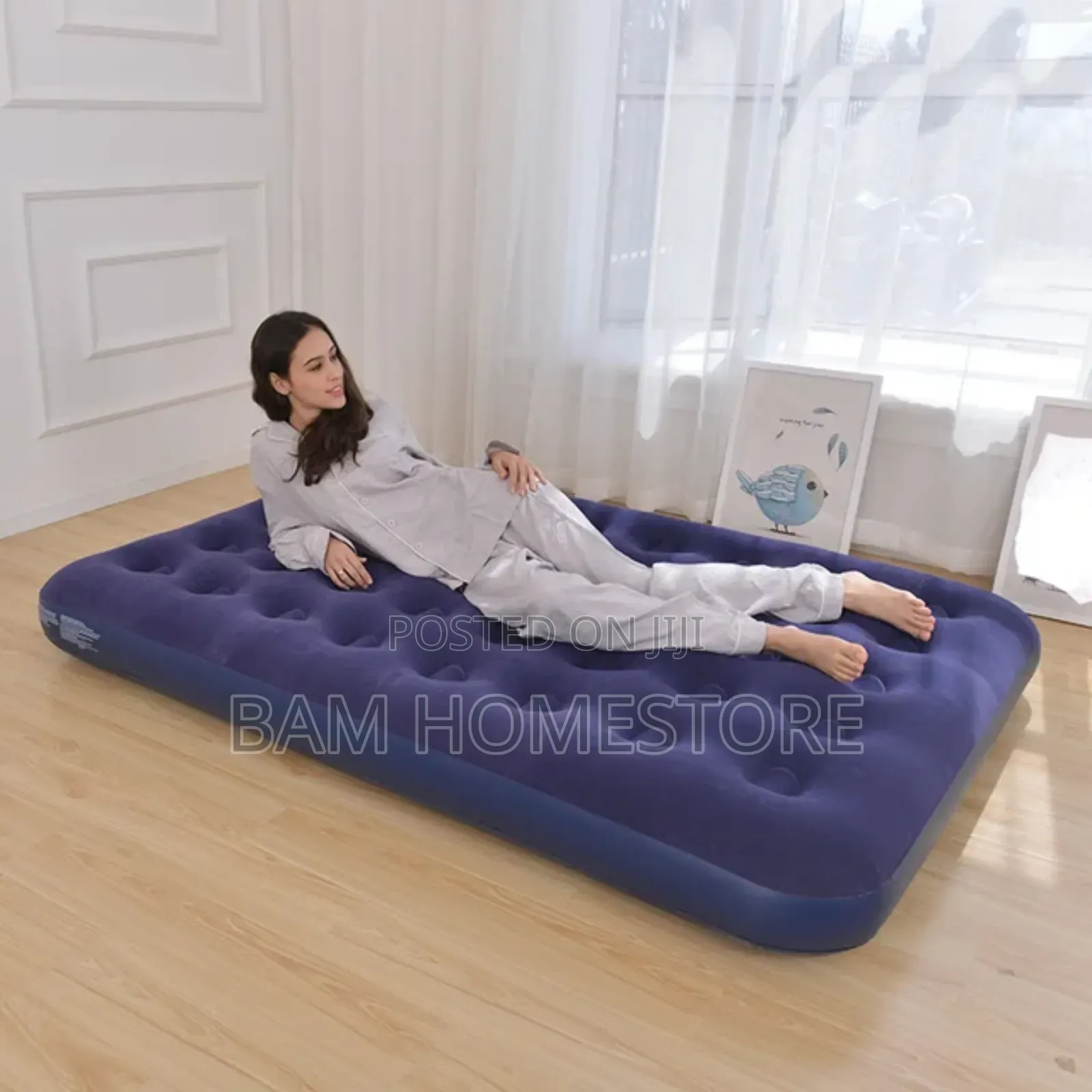 Inflatable Airbed Ya Mtu Mmoja(Ft 2.5*6)