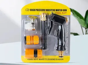 Garden Hose Nozzle Hose Sprayer 100% Heavy Duty Metal Hose