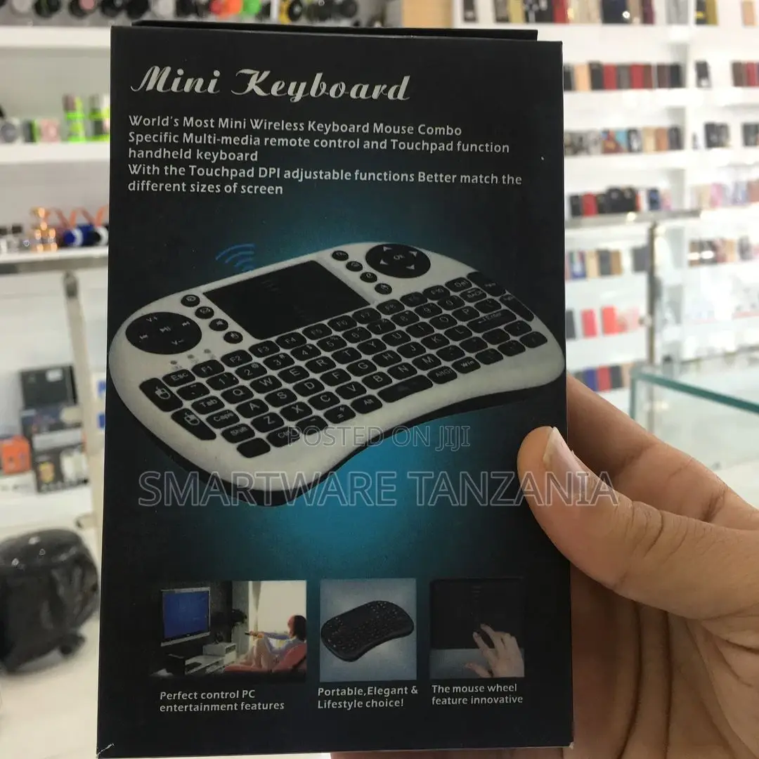 Wireless Remote Keyboard Mouse Samsung LG Smart Android TV